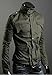 Zicac Men's Fashion New Military Casual Jacket Zip Button Coat (US:M/Asia Tag XL, Army Green)