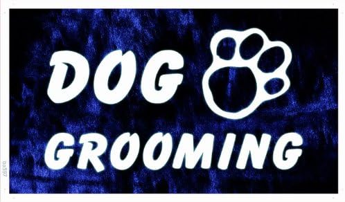 ADV PRO ba597 Dog Grooming Pet Shop Store Banner Shop Sign