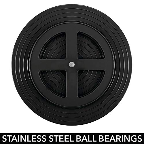 3 mDesign+Plastic+Susan+Turntable+Storage