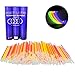 SCS Direct Glow Bracelets - 300pc Wholesale Pack of Glow Sticks w Connectors - Non-Toxic, Long 8-12 Hour Lifespan - Great for Halloween and Trick or Treating