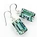 Shimmering Sterling Silver Lab Created Color Change Alexandrite Dangle Earrings