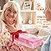 Bath Bombs Gift Set for Women Mom Teen Girls 4.8 oz. Set of 8, Birthday Valentine Gift for Her Natural Essential Oil Lush Fizzies.