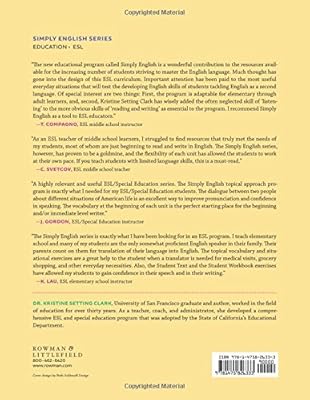 Skill Building for ESL and Special Education: Student Textbook (Simply English)