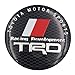 AUTO-P 4（PCS） TOYOTA TRD 55 MM WHEEL CENTER CAP EMBLEMS STICKER DECAL