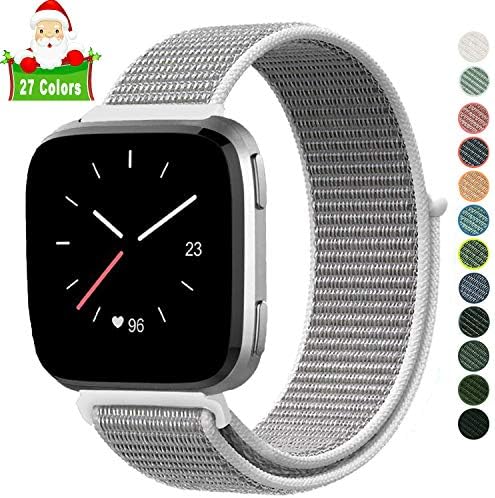 Lesampo Compatible with Apple Watch Band 38mm 40mm 42mm 44mm,Soft Nylon Sport Loop,with Hook and Loop Fastener,Replacement Band Compatible for iWatch Series 4/3/2/1