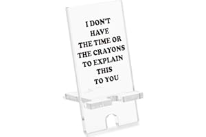 FOUGSTA Funny Office Gifts for Coworkers, Women, Colleagues, Friends, Home Office Decor for Women Desk, Funny Cell Phone Holder Gift for Women, Cute Cubicle Decorations for Women,SSZ3