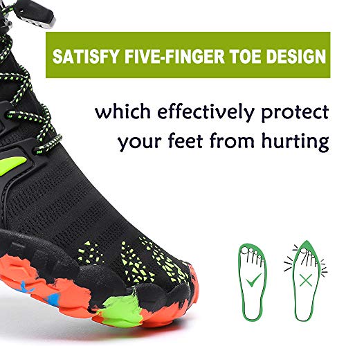 Water Shoes for Women Men Barefoot Quick-Dry Shoes Aqua Shoes Swim Shoes Mens Womens Water Sports Shoes River Shoes - Thumbnail 3