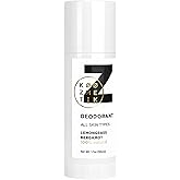 KØØZMETIK Natural Deodorant Z for Men & Women | 100% Natural, Aluminum-Free, Lemongrass & Bergamot | Long-Lasting Odor Protection | Skin-Friendly, Cruelty-Free, | 50ml (1.7oz)
