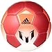 adidas Performance Messi Soccer Ball, White/Red/Solar Red, Size 4