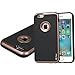 iphone 6s Case, Arae Apple Iphone 6s 4.7 [Shock-Absorption] Hybrid Dual Layer Back Case,Drop Protection [Brushed Metal Texture] cover for Apple iphone 6s 4.7 2015 (Rosegold)