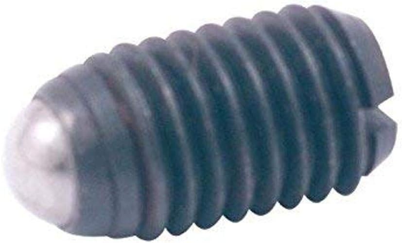 Pro Series by HHIP 8017-0102 Screwdriver Type Ball Plunger, M6 x 1.0