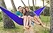 Favofit Portable Single Camping Hammock with Straps, Blue