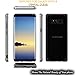 Gpel Designed for Galaxy Note 8 Case [EverPure Hybrid] Protective Clear Hybrid Case. 6H Scratch Resistant Ultra Clear Hard Acrylic Back and Rubberized Edges for Better Grip