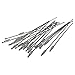 Lost Ocean 20pcs Stainless Steel Wire Keychain Cable Key Ring for Outdoor Hiking (MC-O261648)