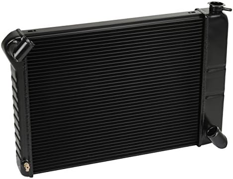 Dewitts 1966-67 Corvette BB Manual 2 row 1" tube Black Ice Radiator