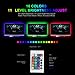 LED Light Strip Sync Music Light Strip 3.94FT 5V USB LED Strip IP65 Waterproof Dream Color Lights 5050 RGB Strip Kit with Controller Music Changing LED Strip Light by DotStone