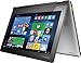 Lenovo Yoga 2 11.6-Inch 2-in-1 Convertible HD Touchscreen Laptop (Intel i3 Dual-Core Processor, 4GB RAM, 500GB 8GB SSHD, Windows 10) Light Silver