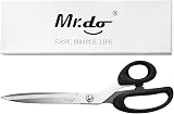 Mr.do 10" Fabric Scissors Heavy Duty Stainless Steel for Tailoring & Crafting view 7