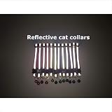 Tafeiya 12 Pack Reflective Cat Collars Quick Release Safety Buckle Multi-Color view 6