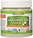 Organic Coconut Oil, Extra Virgin, Cold Pressed, Unrefined, Non-GMO - 16 ounce (1 lb.) Use for Cooking, Hair and Skin - Hexane-Free Extraction and Fair-Trade Certified