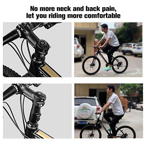 WESTGIRL Bike Fork Stem Extender Handlebar Riser, Aluminium Alloy Bicycle Neck Extender Head Up Adaptor for Mountain Bike, Road Bike, BMX (4 Colors) - Thumbnail 7