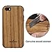 iPhone SE 2 SE2 5 5S Wood Case Suitable for Apple iPhone SE 2018 iphone 5 5S Non Slip Unique Cover Teakwood