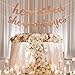 He Asked She Said Yes Banner Bachelorette Garland Rose Gold Glitter Bridal Shower Engagement Valentine's Day Party Decorations (Rose Gold)