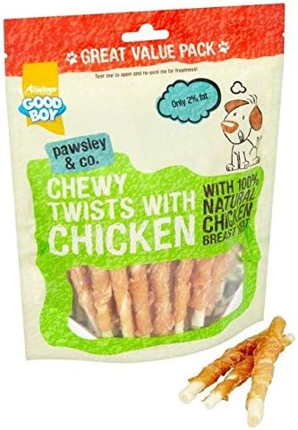 Good Boy Chewy Chicken Twisters 320g Pack of 4