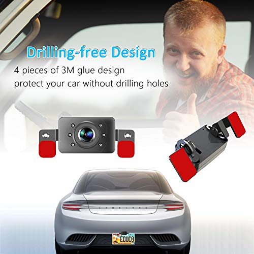 VECLESUS WM1 1080P HD Wireless Backup Camera System, 4.3”LCD Monitor, Superior Night Vision Wide