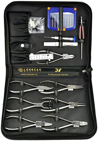 Professional Optician Tool Kit, Optical Tool Kit for Opticians and Optometrists
