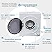 Panda Portable Compact Stainless Steel Tumble Dryer Apartment Size 110v 13lbs/3.75 Cu.ft. PAN760SF