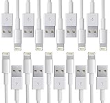 10-Pack Wholesale Lot of RocketBus Replacement Cable USB 5-Pin Charger Cords for iPhone Five 5 5s Six 6 6 Plus 6s