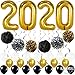 KatchOn, Large 2023 Balloons Graduation - 40 Inch | 2023 Graduation Balloons | Black and Gold Graduation Decorations Class of 2023 | Graduation Party Decorations 2023 | Black and Gold Prom Decorations