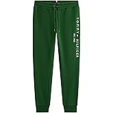 TOMMY HILFIGER Men's Logo Jogger Pant with Pockets, Medium, P Navy