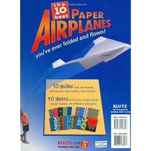 Klutz Book of Paper Airplanes Craft Kit