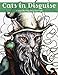 Cats in Disguise: A Costumed Feline Coloring Book by Hannah Complin