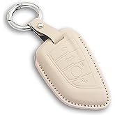 QKSD for Lanyard key fob cover for 230i 330i 430i 440i 530e 530i 540i 740i 745e 750i X1 X2 X3 X4 X5 X6 X7 M2 M235i M240i M3 M340i M4 Lanyard Keychain accessories Case Beige Compatible with BMW