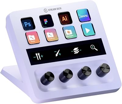 Stream Deck + White – Console de mixage