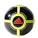 adidas Performance Ace Glider II Soccer Ball, Black/Solar Yellow/Solar Red, Size 4