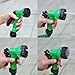Prudance Hose Nozzle Hand Sprayer with 7 Spray Settings - Water Saving Design for Eco Friendly Gardening - Perfect for Cleaning Patios & Decks and Car Washes & for Watering Your Lawn - Green
