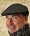 Irish Newsboy Flat Cap for Men Made in Ireland, Herringbone Irish Tweed Wool Stylish Traditional Style - Gray S
