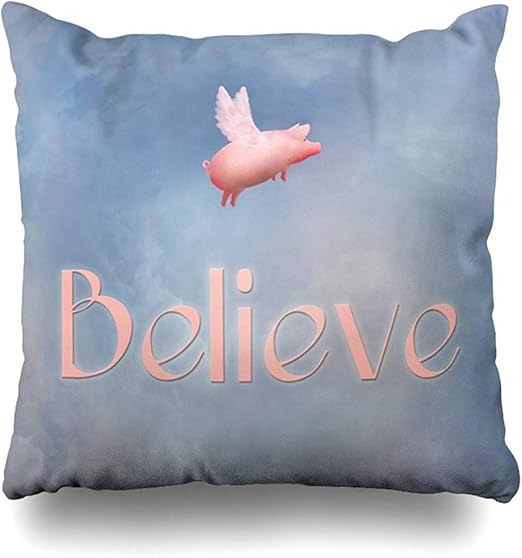 Amazon Com Pillowcover 18 X18 Two Sides Printed Soft Cotton