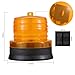 Lixada Outdoor Portable Solar Powered Light Sensitive Strobe Flash Warning Car Vehicle Magnetic Mounted LED Caution Lamp
