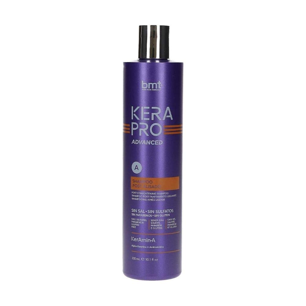 KATIVA BMT Kerapro Advanced Shampoo Post Smooth, Black, 300 Militres