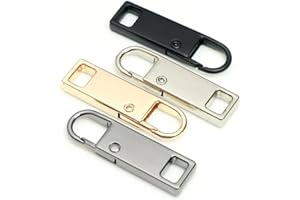 4pcs Detachable Zipper Pull, Multi Color Replacement Zipper Accs For Jeans & Backpack, Sewing Tools Random Color Convenient a