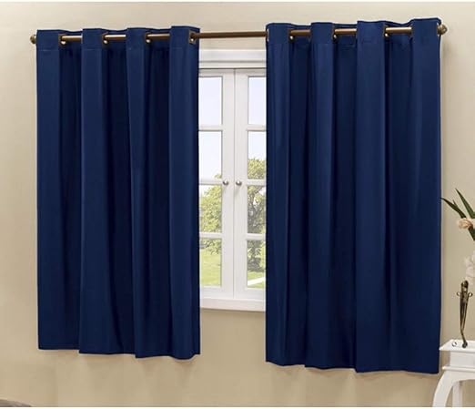 Cortina Blackout PVC corta 100% a luz 2,80 m x 1,60 m