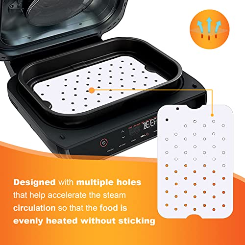 BABORUI 130Pcs Air Fryer Baking Parchment, Disposable Air Fryer Baking