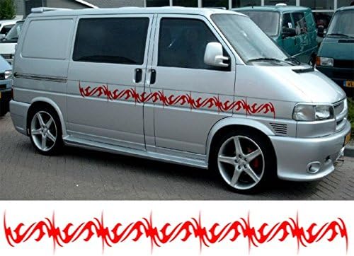 CARAVAN MOTORHOME CAMPER VAN GRAPHICS 4 VITO TRANSIT VIVARO GRAPHIC/DECAL/STICKERS (Blue)