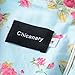 Chicanary Women's Cap Sleeve Vintage Tea Dress with Belt Green Large