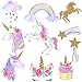 30 Ct Party Decorations for Unicorn Party, Unicorn Hanging Swirl Decorations, Unicorn Party Supplies, Unicorn Birthday Party Decorations